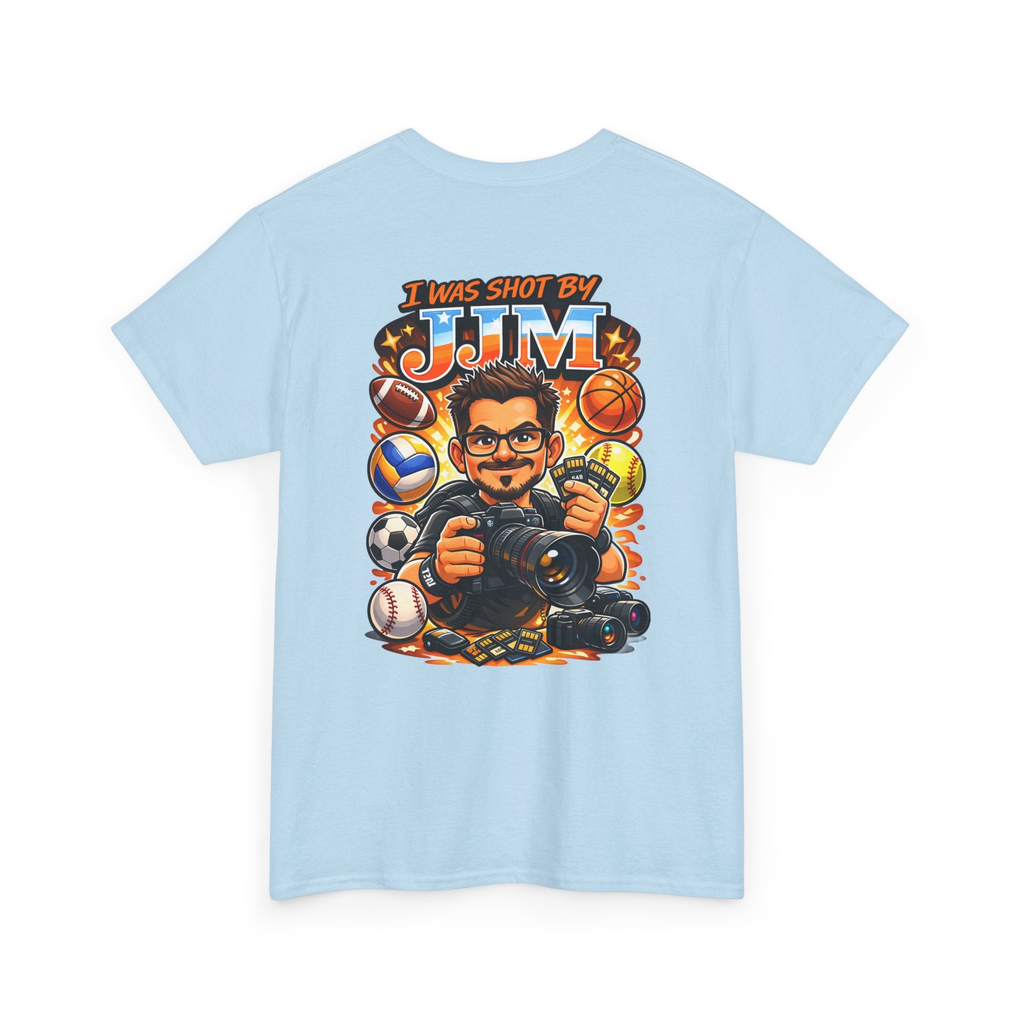 T‑Shirt — 'Island' Tropical Graphic Tee with Palm Silhouette