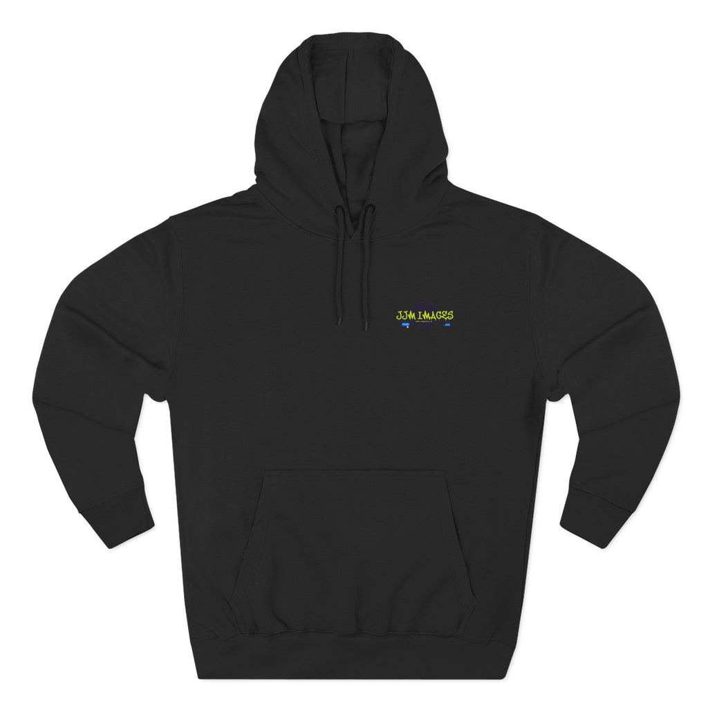 Sports Photographer Hoodie – “I Was Shot By JJM” Graphic Fleece Hoodie