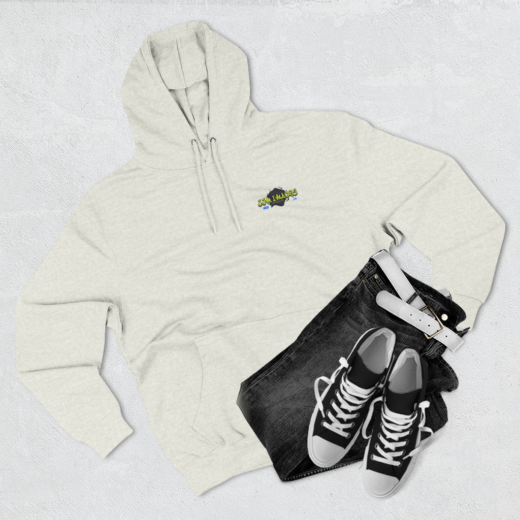 Sports Photographer Hoodie – “I Was Shot By JJM” Graphic Fleece Hoodie