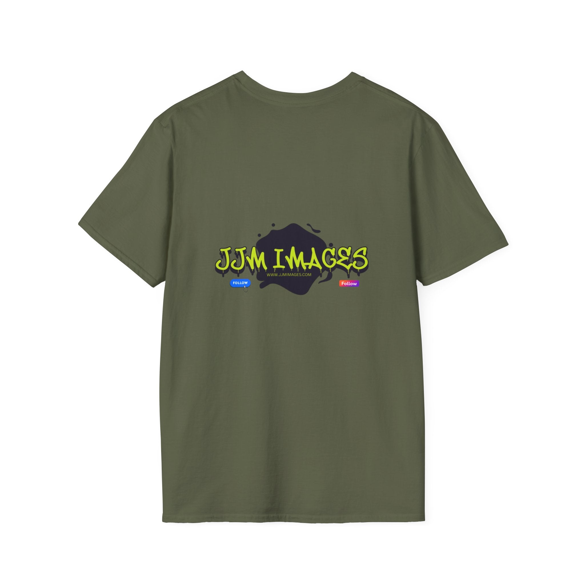 T-Shirt — JJM Images Logo Tee (Graphic Front & Back)