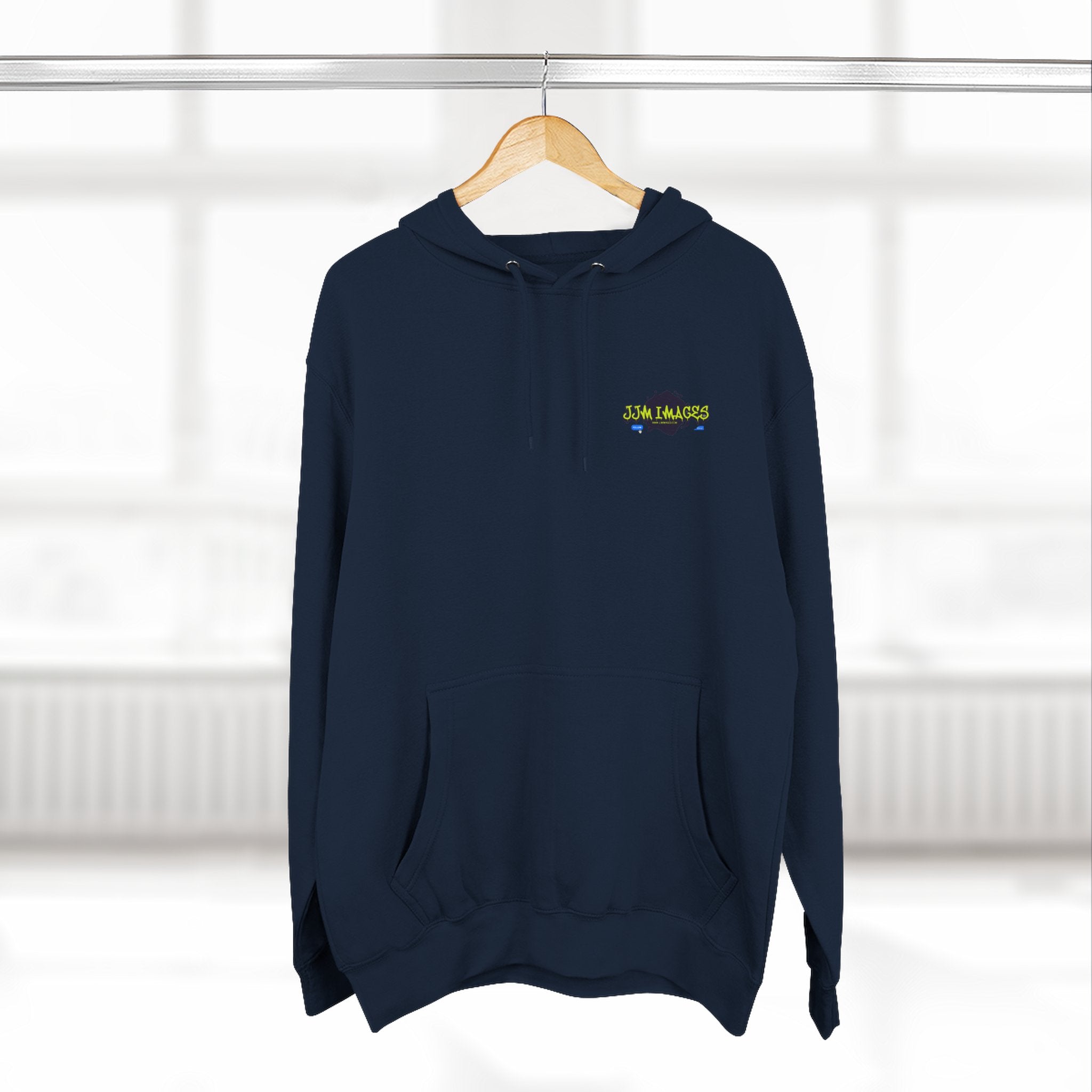 Sports Photographer Hoodie – “I Was Shot By JJM” Graphic Fleece Hoodie