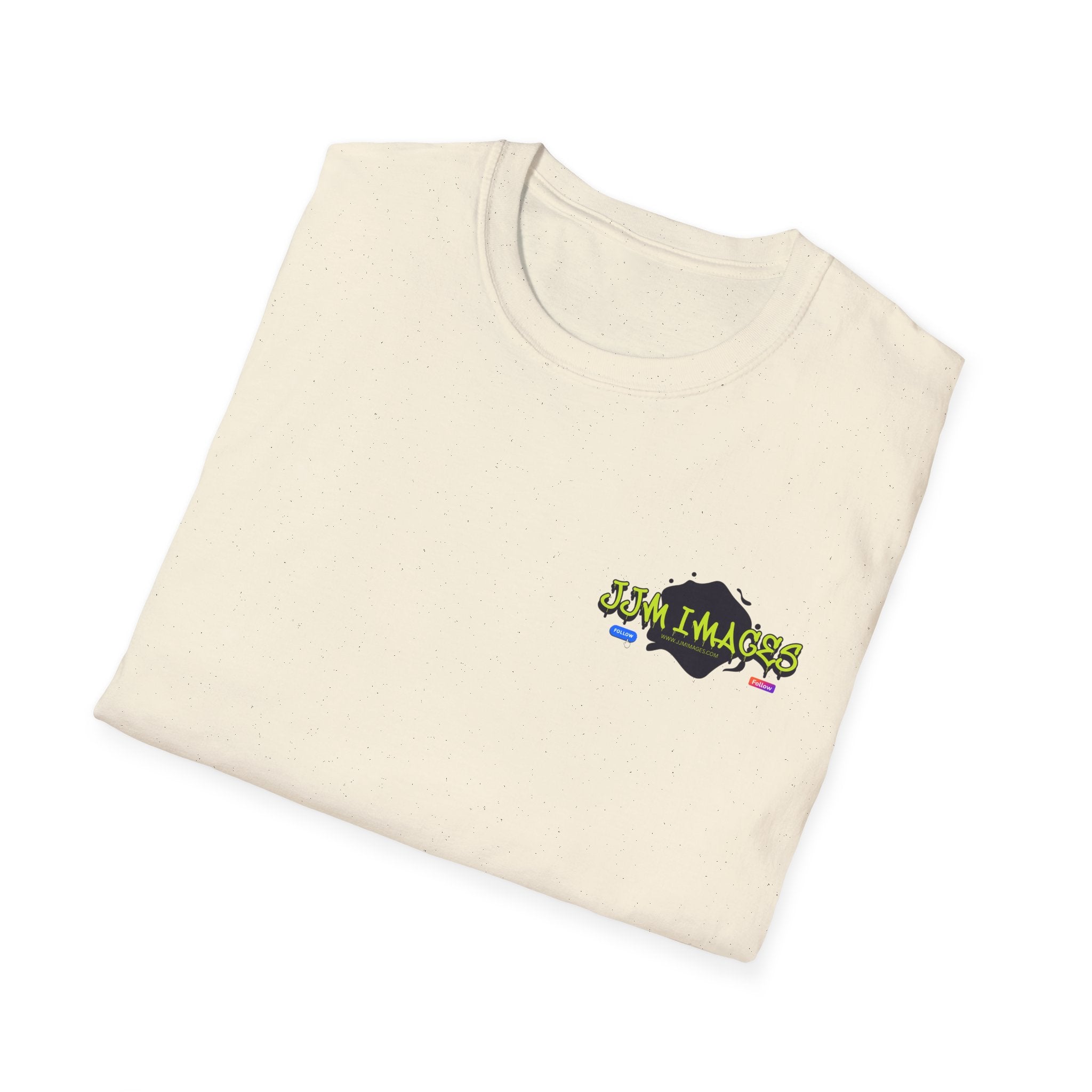 T-Shirt — JJM Images Logo Tee (Graphic Front & Back)