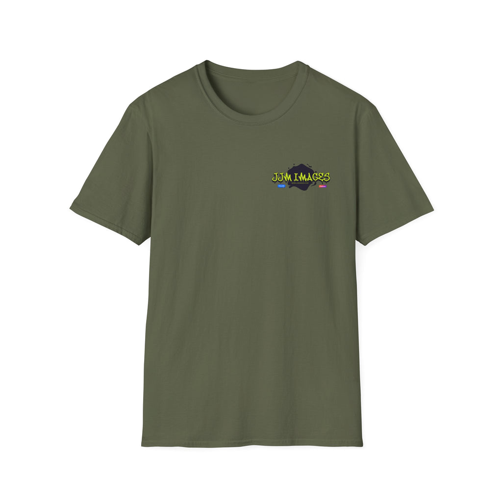T-Shirt — JJM Images Logo Tee (Graphic Front & Back)