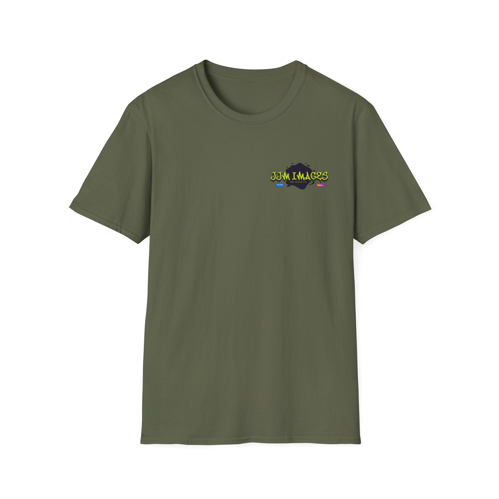 T-Shirt — JJM Images Logo Tee (Graphic Front & Back)