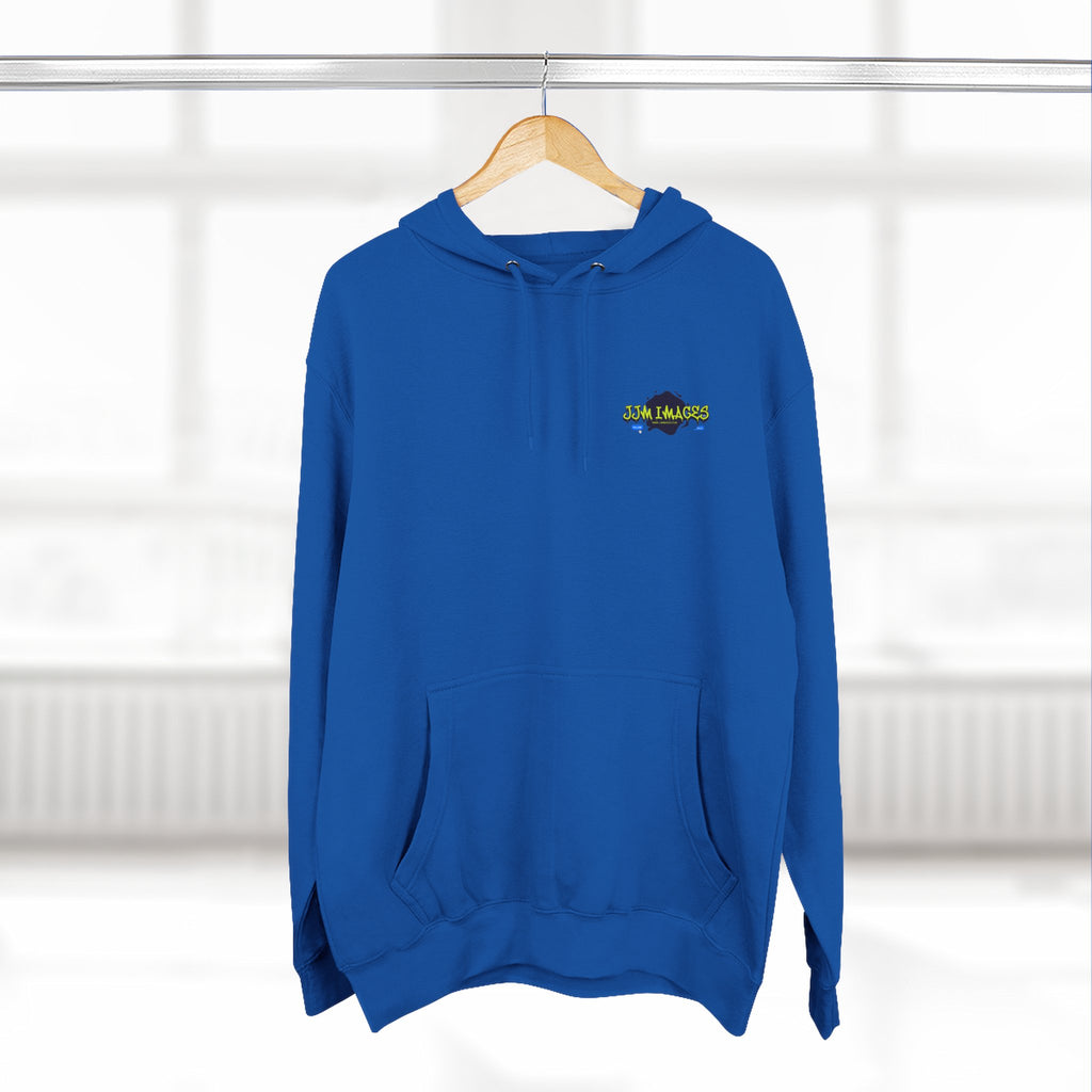 Sports Photographer Hoodie – “I Was Shot By JJM” Graphic Fleece Hoodie