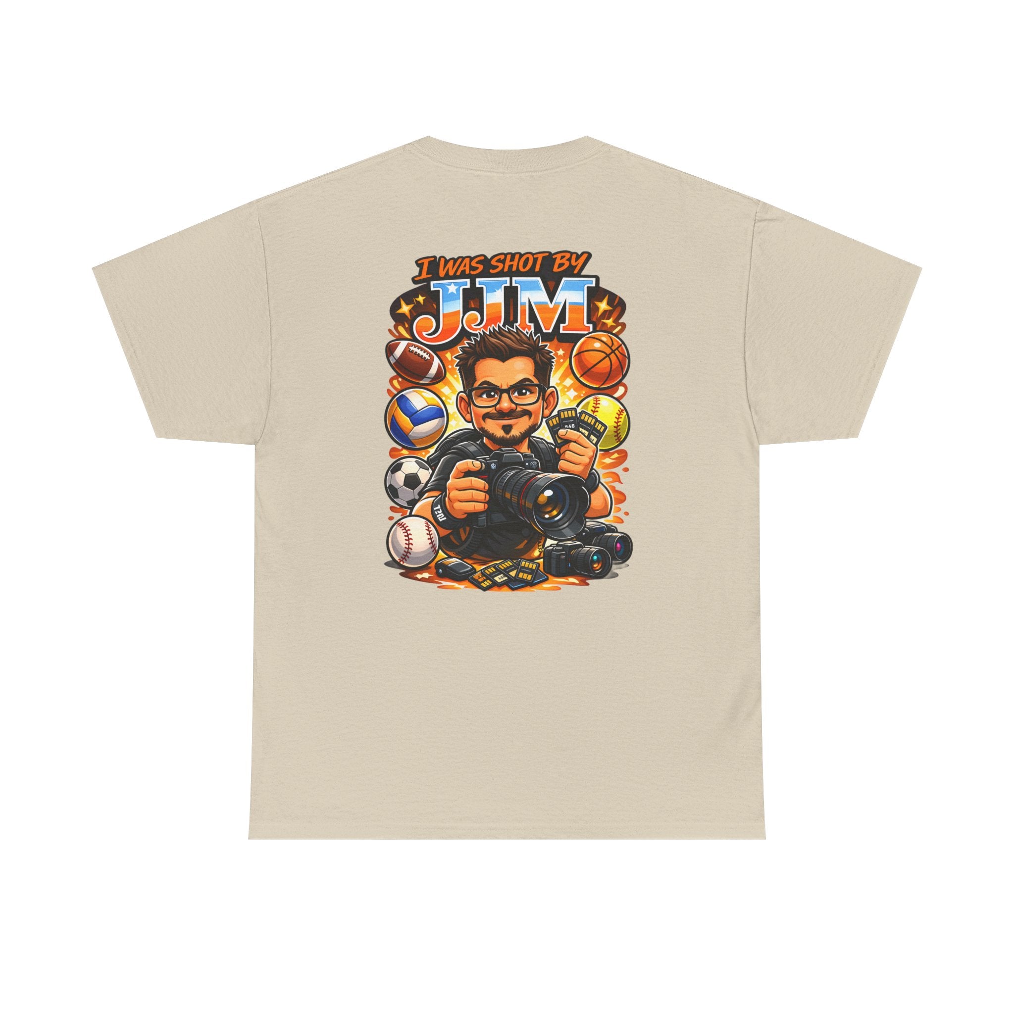 T‑Shirt — 'Island' Tropical Graphic Tee with Palm Silhouette