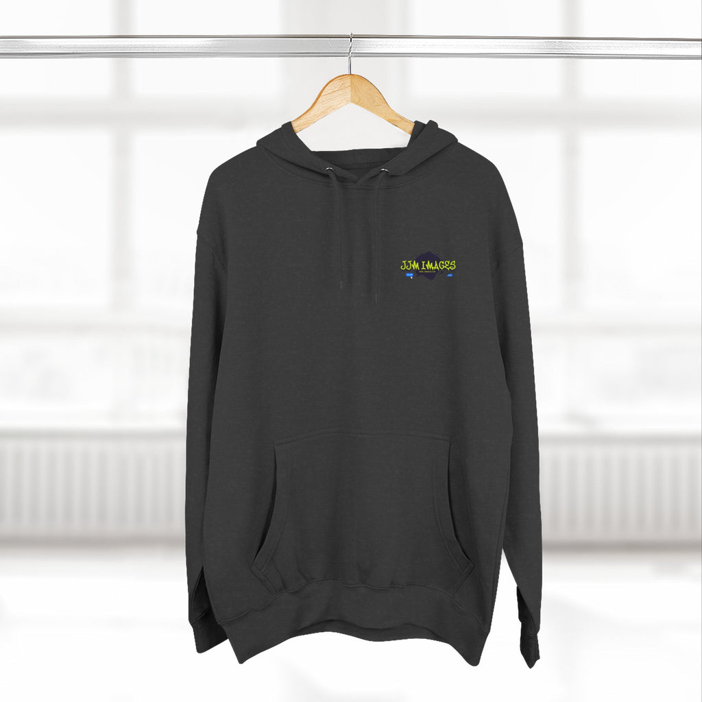 Sports Photographer Hoodie – “I Was Shot By JJM” Graphic Fleece Hoodie