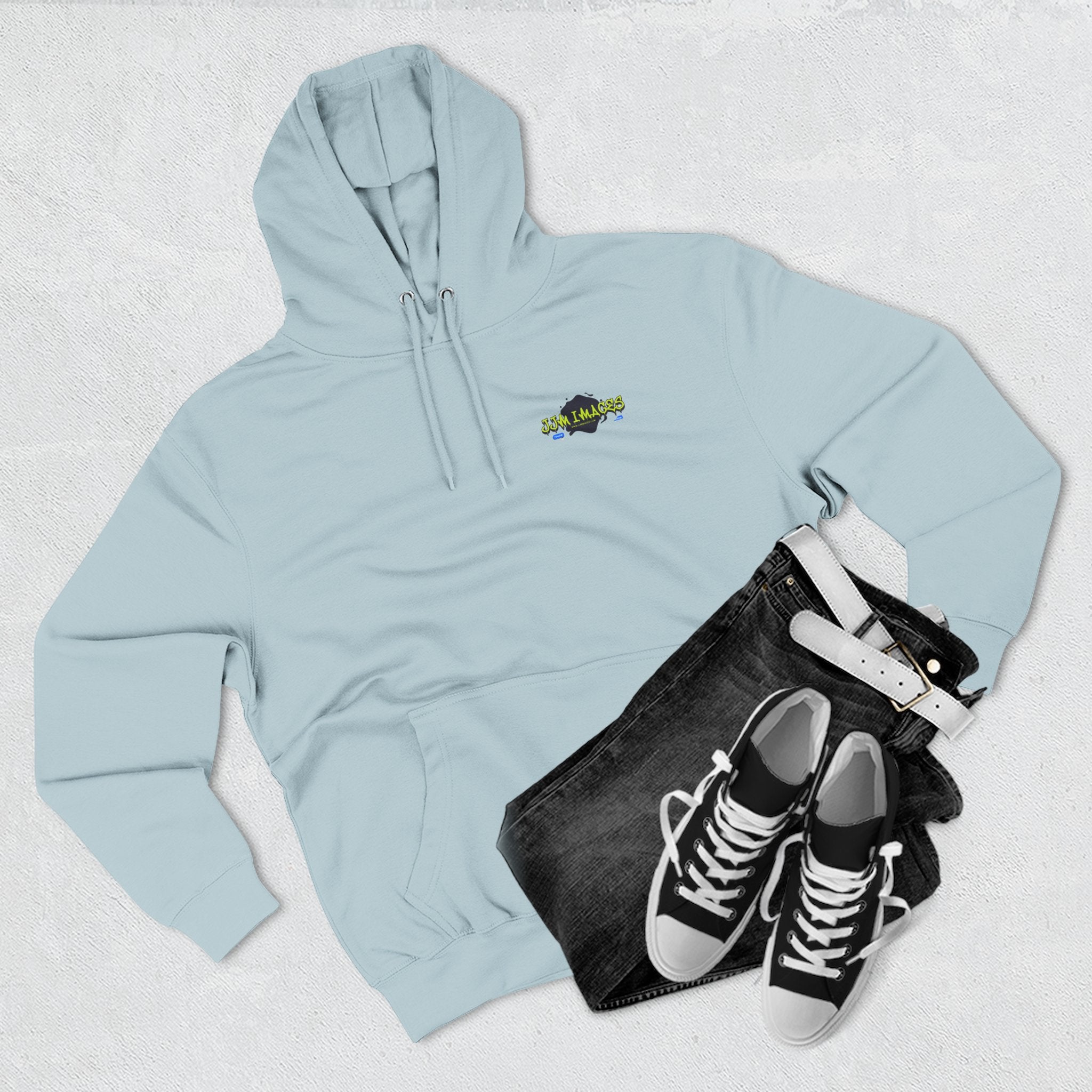 Sports Photographer Hoodie – “I Was Shot By JJM” Graphic Fleece Hoodie