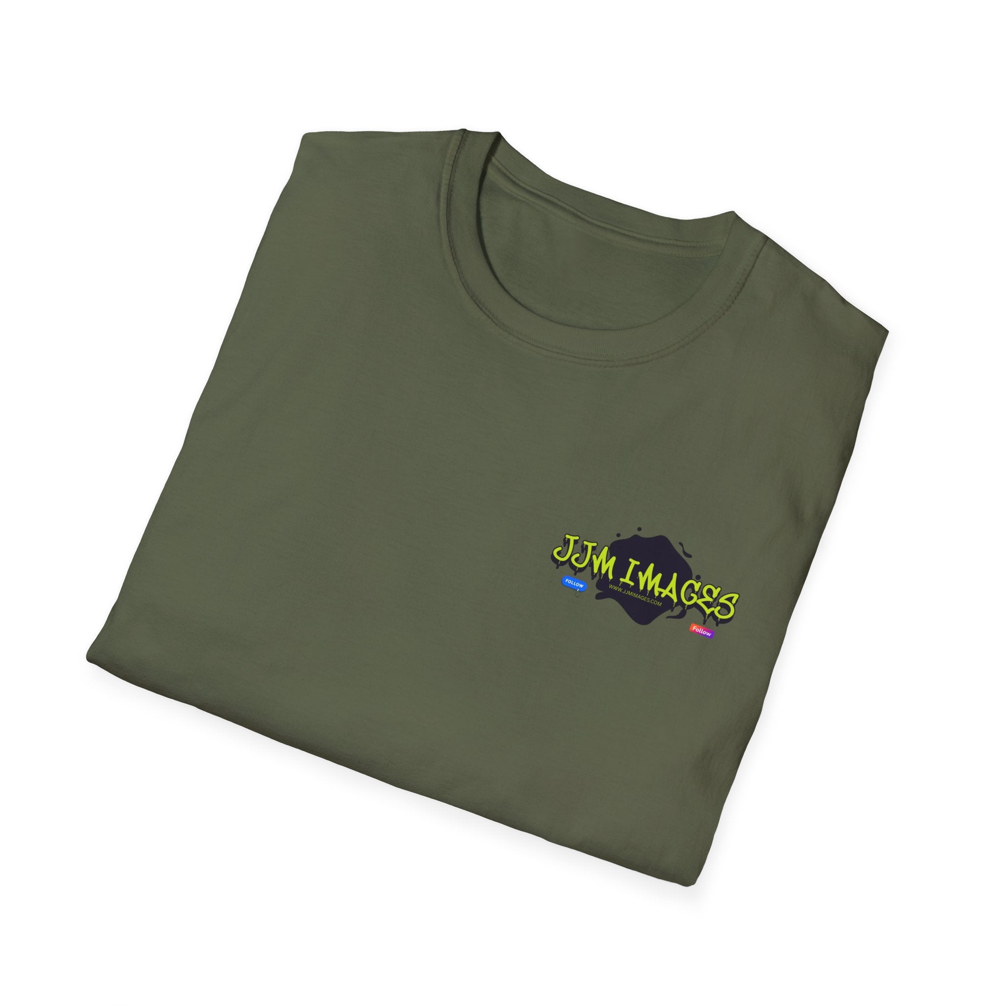 T-Shirt — JJM Images Logo Tee (Graphic Front & Back)