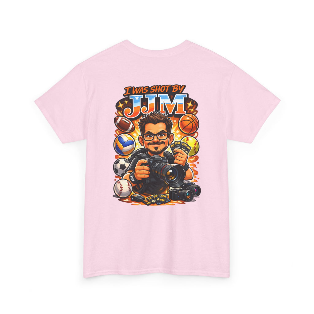 T‑Shirt — 'Island' Tropical Graphic Tee with Palm Silhouette