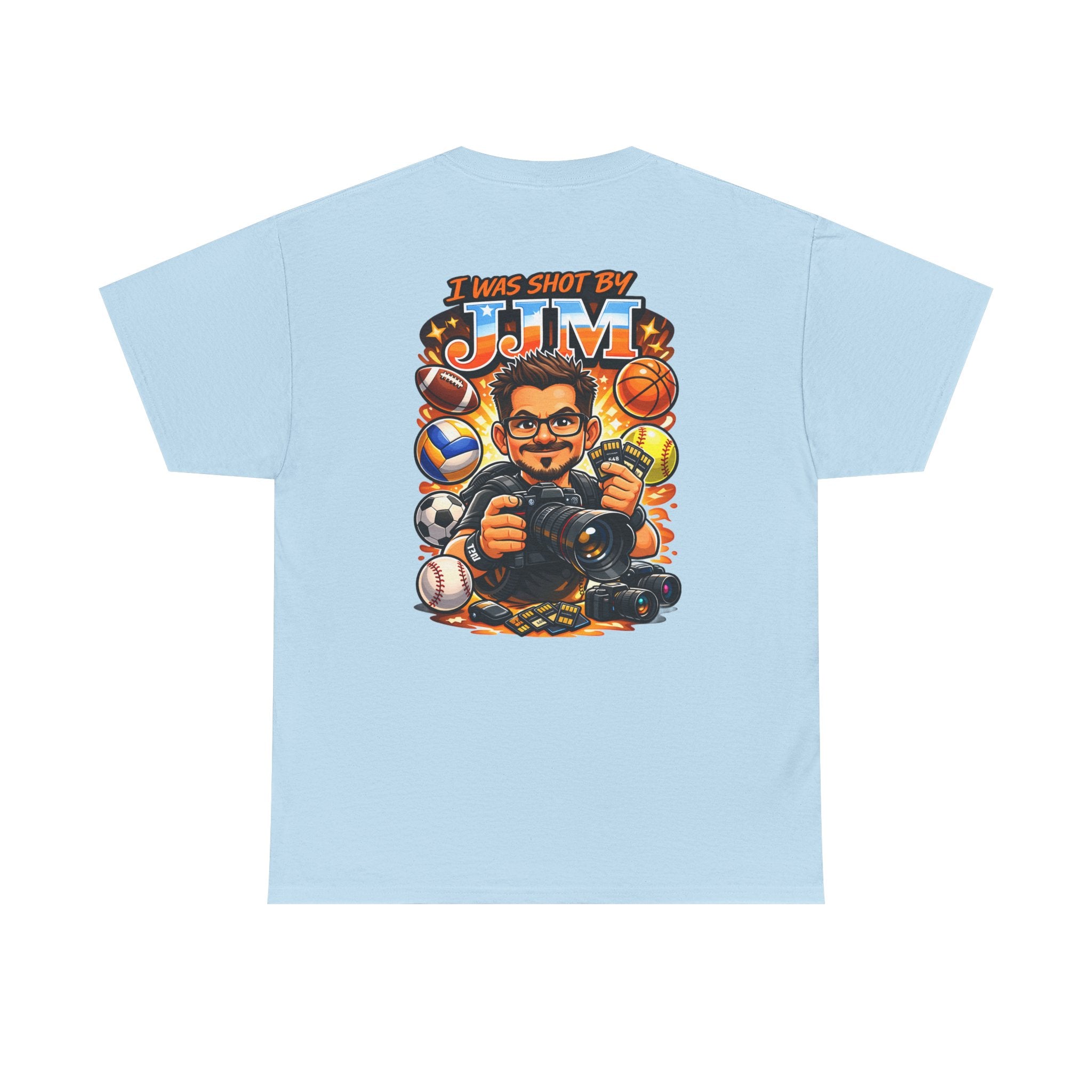 T‑Shirt — 'Island' Tropical Graphic Tee with Palm Silhouette