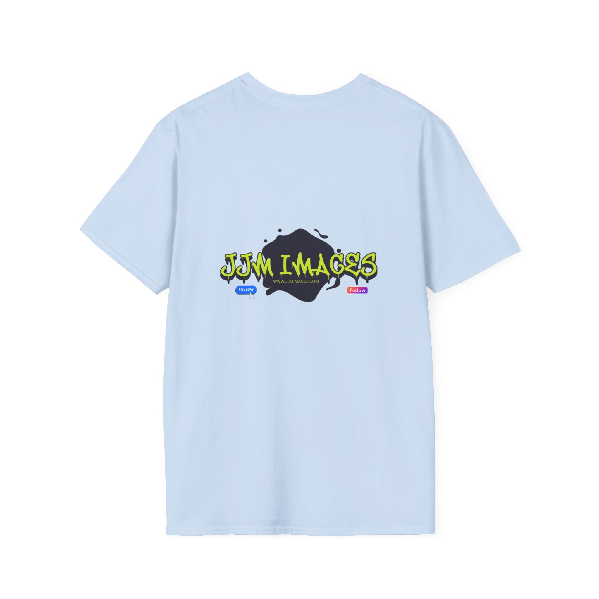 T-Shirt — JJM Images Logo Tee (Graphic Front & Back)