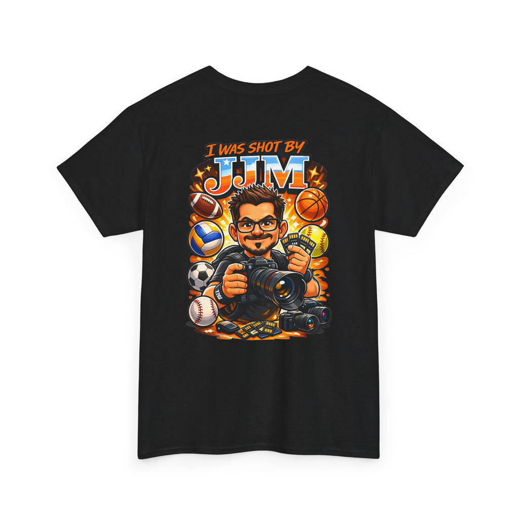 T‑Shirt — 'Island' Tropical Graphic Tee with Palm Silhouette