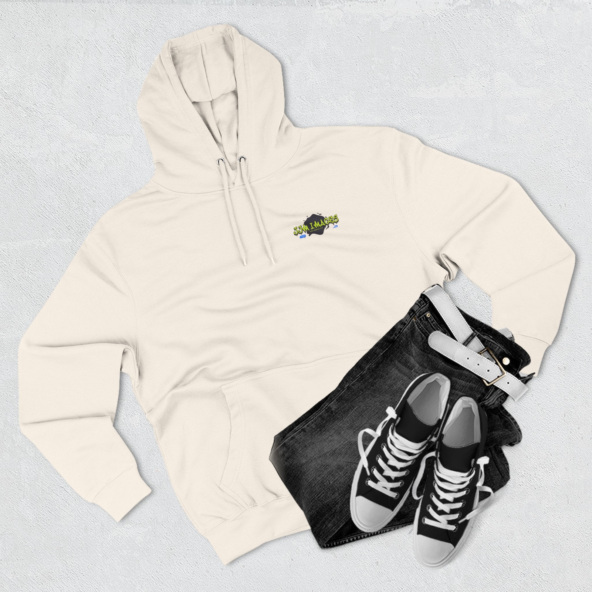 Sports Photographer Hoodie – “I Was Shot By JJM” Graphic Fleece Hoodie