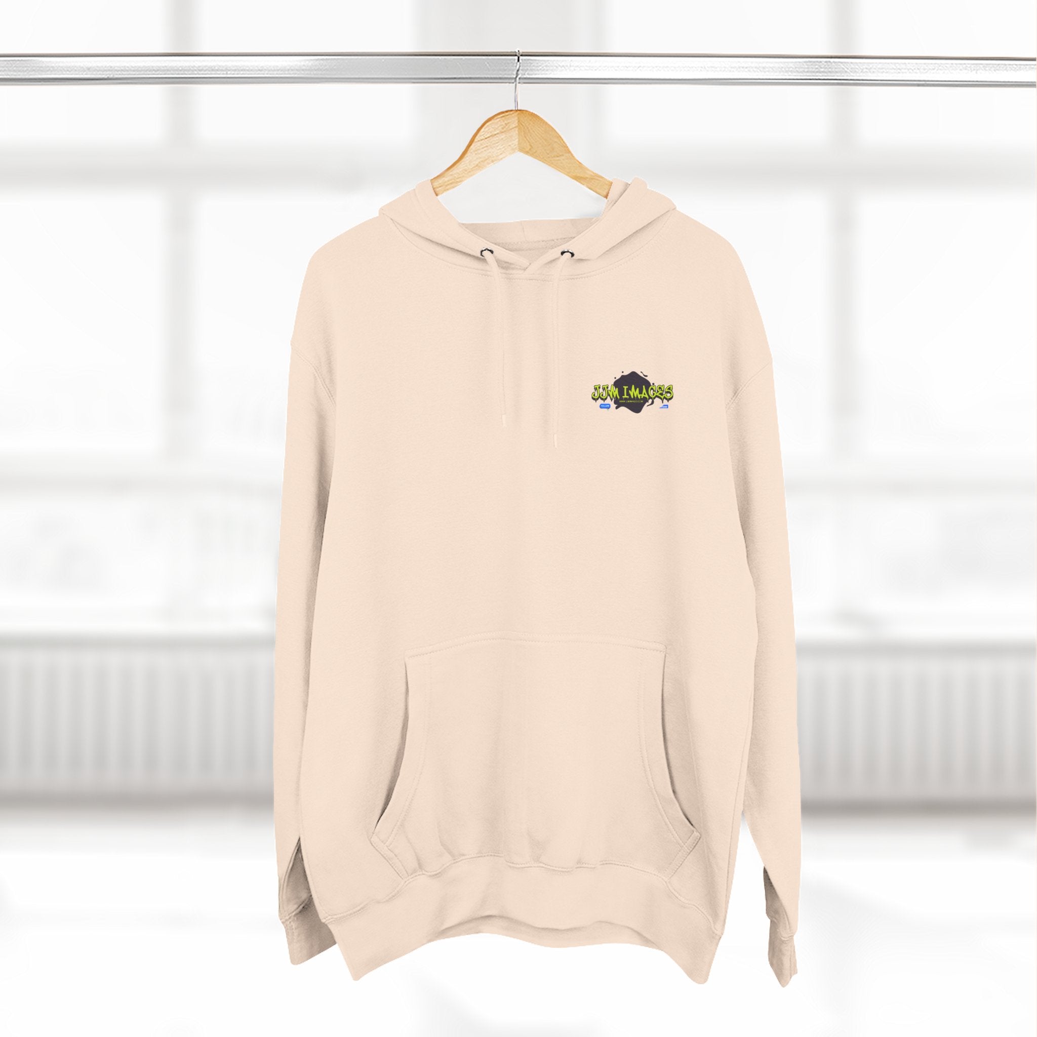 Sports Photographer Hoodie – “I Was Shot By JJM” Graphic Fleece Hoodie