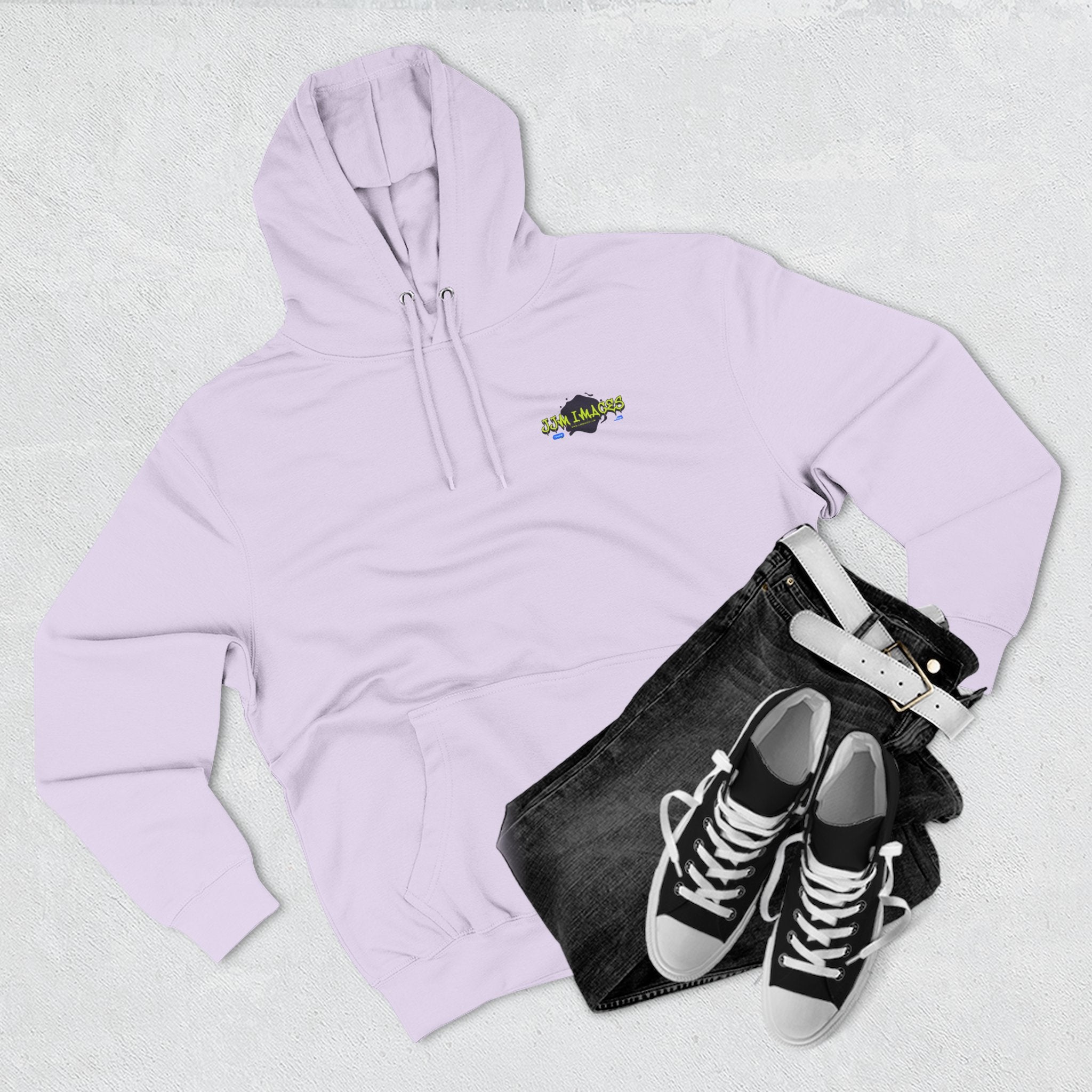 Sports Photographer Hoodie – “I Was Shot By JJM” Graphic Fleece Hoodie