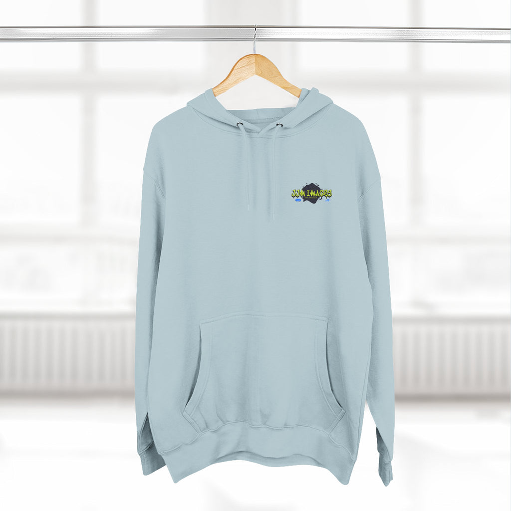 Sports Photographer Hoodie – “I Was Shot By JJM” Graphic Fleece Hoodie