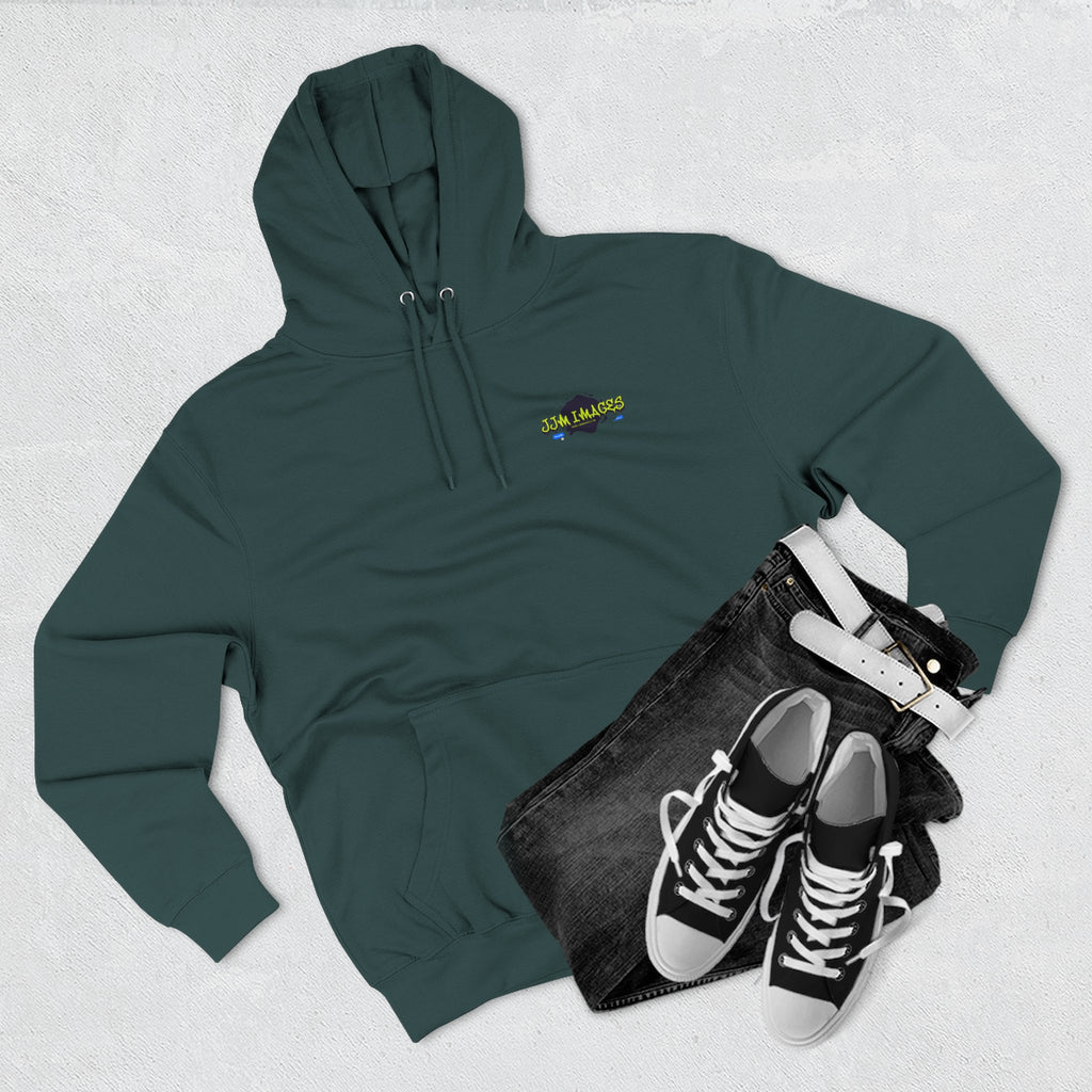 Sports Photographer Hoodie – “I Was Shot By JJM” Graphic Fleece Hoodie