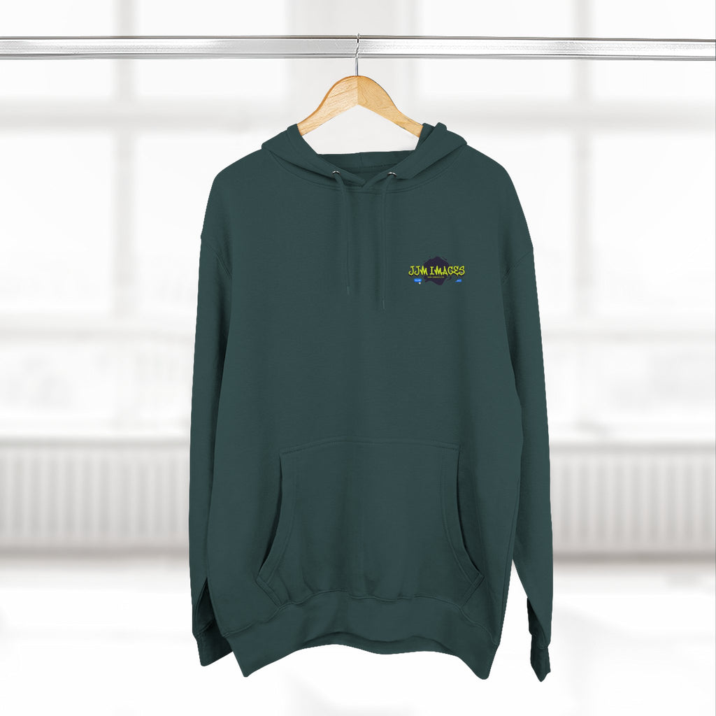 Sports Photographer Hoodie – “I Was Shot By JJM” Graphic Fleece Hoodie