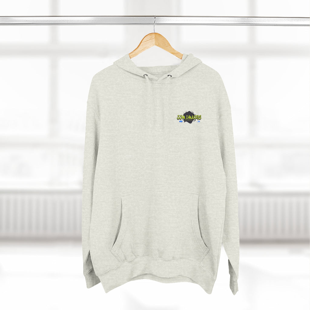 Sports Photographer Hoodie – “I Was Shot By JJM” Graphic Fleece Hoodie
