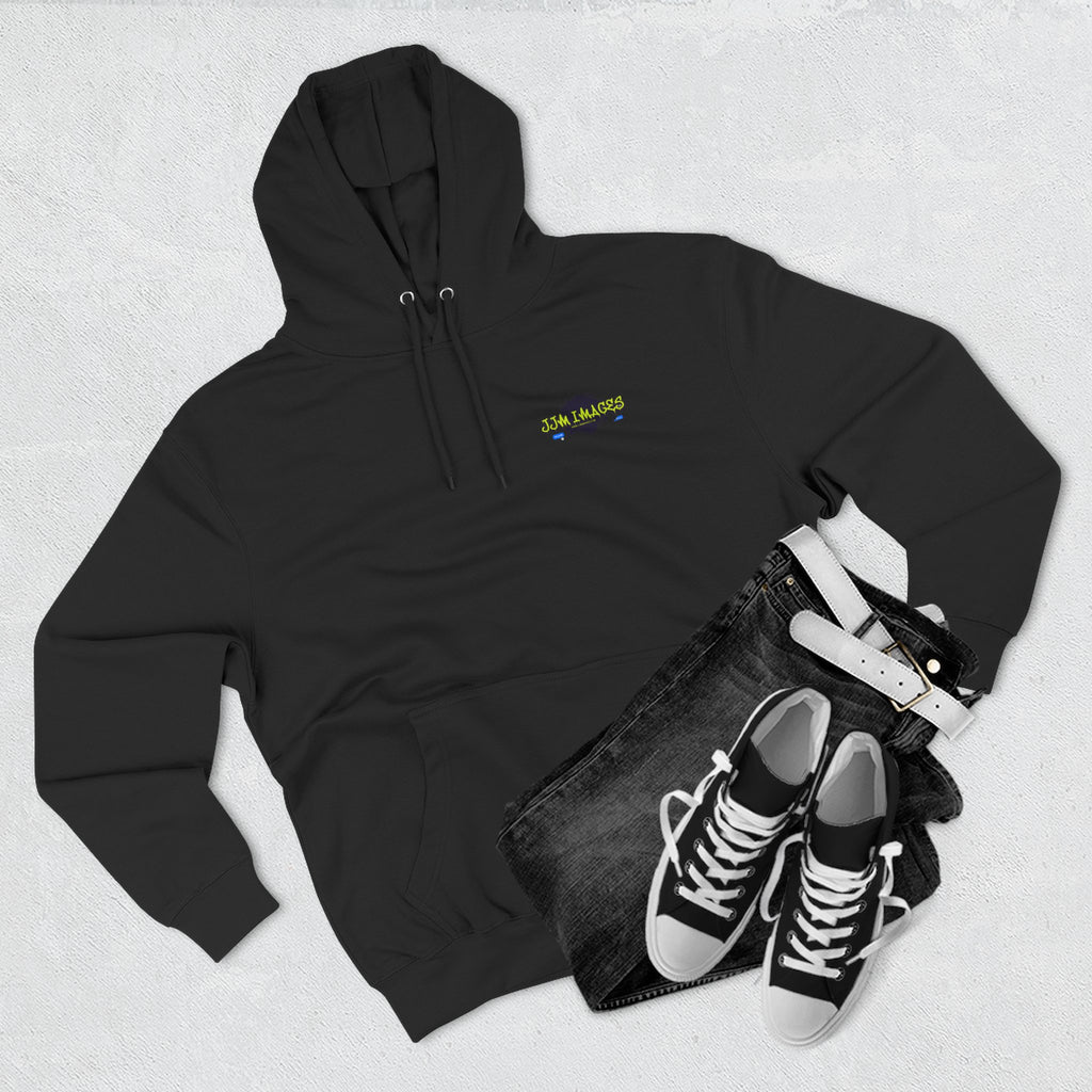 Sports Photographer Hoodie – “I Was Shot By JJM” Graphic Fleece Hoodie