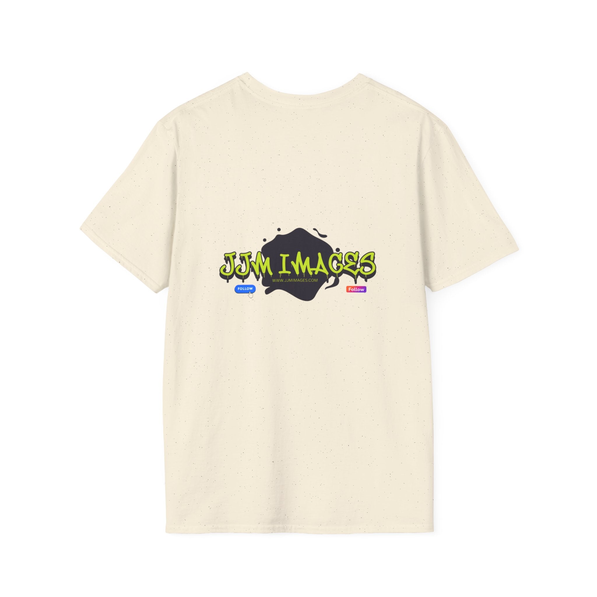 T-Shirt — JJM Images Logo Tee (Graphic Front & Back)